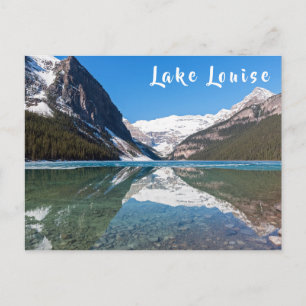 Reflection on Lake Louise - Banff NP, Canada Postcard