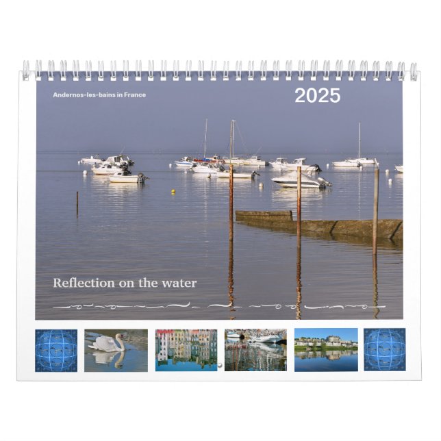 Reflection on the water 12 month calendar (Cover)