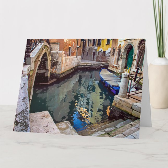 REFLECTION POOL Jumbo Greeting Card (Front)