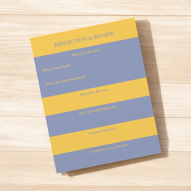 Reflection & Review Practical Planner for Students (Creator Uploaded)