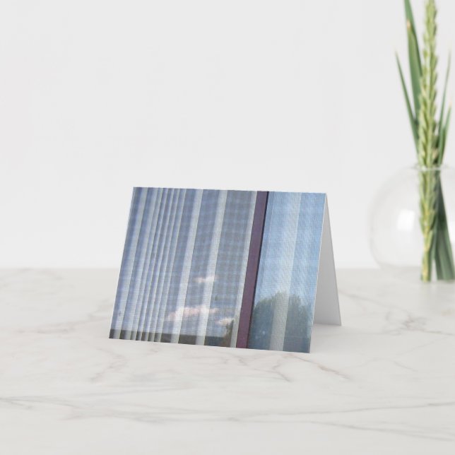 Reflection - Sky Two Card (Front)