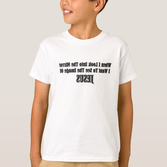 Reflection-T-shirt  T-Shirt (Front)