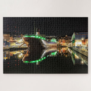 Reflection William A Irvin Ship, Duluth Minnesota Jigsaw Puzzle
