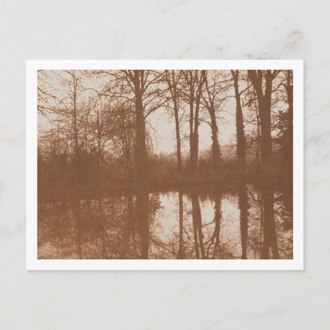 Reflections, 1843 (sepia photo) postcard (Front)