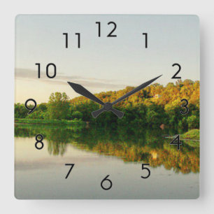 Reflections 2 Wall Clock