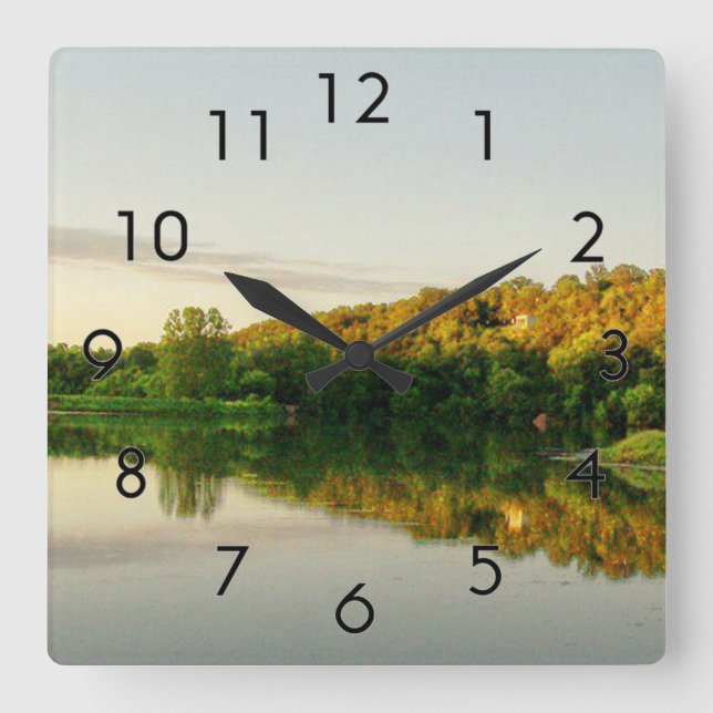 Reflections 2 Wall Clock (Front)