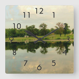 Reflections 8 Wall Clock
