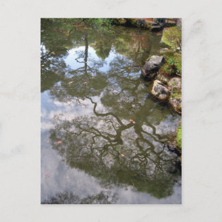 Reflections-a Zen Temple in Japan Postcard