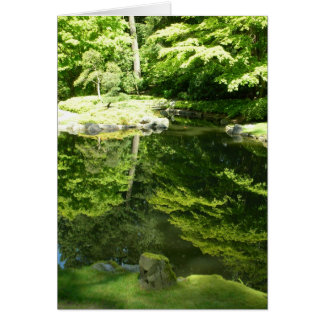 Reflections at Nitobe Garden