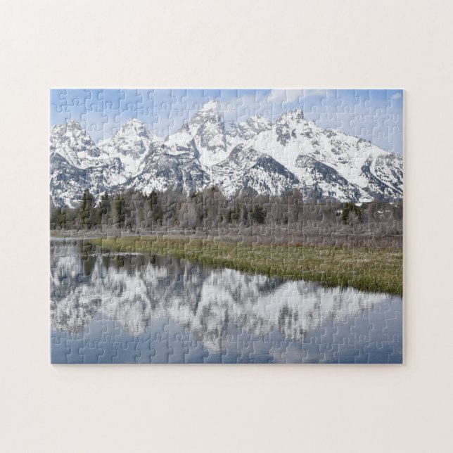 Reflections from the Mountains Grand Tetons Puzzle (Horizontal)