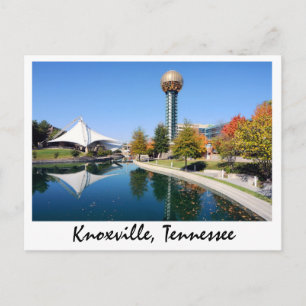 Reflections from the Sunsphere in the fall Postcard