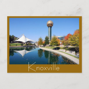 Reflections from the Sunsphere in the fall Postcard