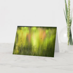 Reflections in Mirror Lake   Yosemite Card