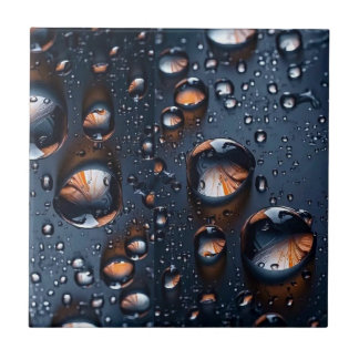 Reflections in Raindrops” Tile