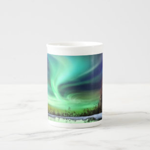 REFLECTIONS NORTHERN LIGHTS CHINA BONE MUG