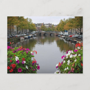 Reflections of Amsterdam - Postcard