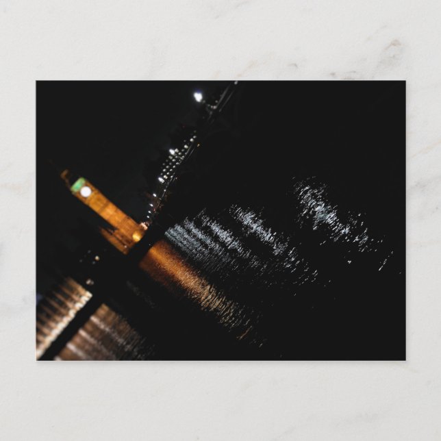 Reflections of Big Ben - London Postcard (Front)