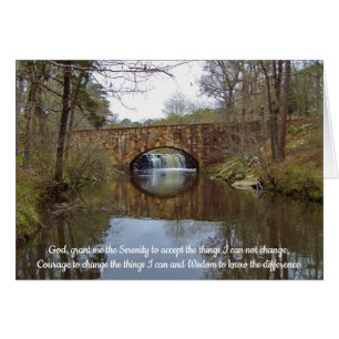 Reflections of Bridge Serentity Prayer