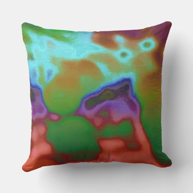 Reflections of Colours Cushion (Back)