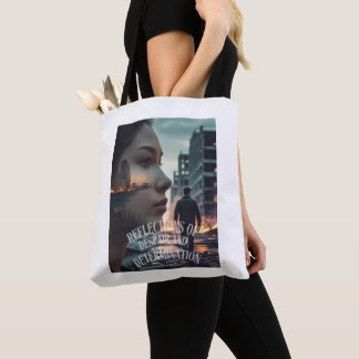 Reflections of Despair and Determination Tote Bag