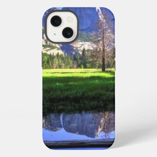Reflections of Falls iPhone Case (Back)