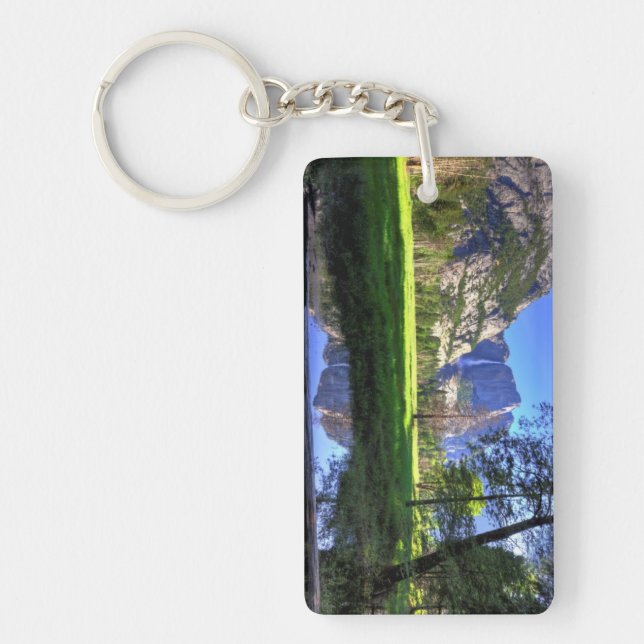 Reflections of Falls Key Ring (Front)