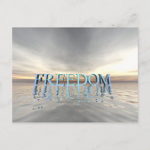 Reflections of Freedom Postcard