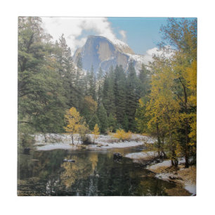 Reflections Of Half Dome Tile
