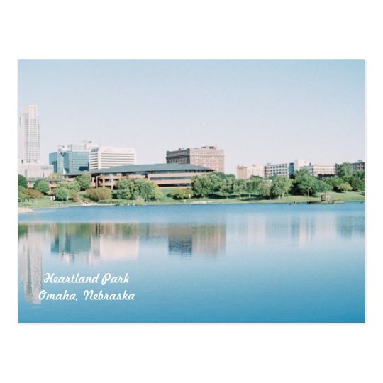 Reflections of Heartland Park Omaha, Nebraska Postcard
