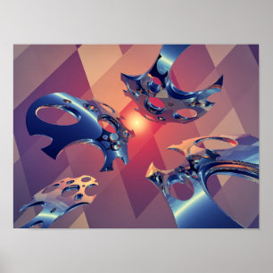 Reflections of Light Flight Poster