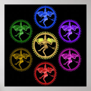 Reflections of Nataraja Poster