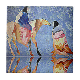 REFLECTIONS OF NATIVE AMERICANS TILE