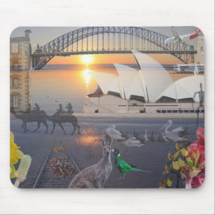 REfLECTIONS OF OZ Sydney Port Arthur Mouse Mat