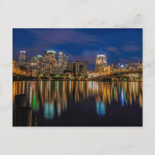 Reflections of Pittsburgh Postcard