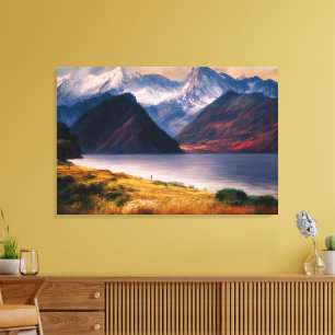 Reflections of Sunset Canvas Print