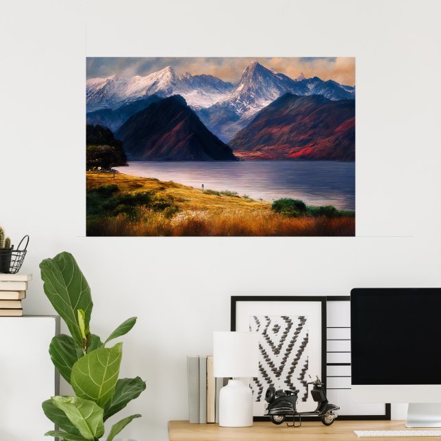 Reflections of Sunset Poster (Home Office)