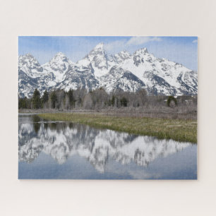 Reflections of the Grand Tetons - 16x20 - 520 pcs Jigsaw Puzzle