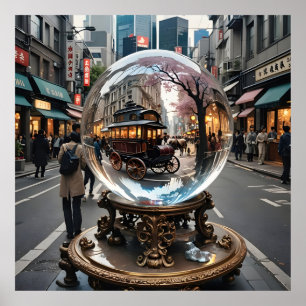 Reflections of the Past in a Modern World Poster