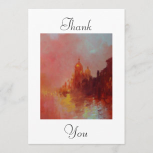 Reflections of Venice Thank You Card