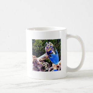 Reflections on a Baritone Horn Coffee Mug