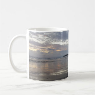 Reflections on Gower Peninsula Beach Mug