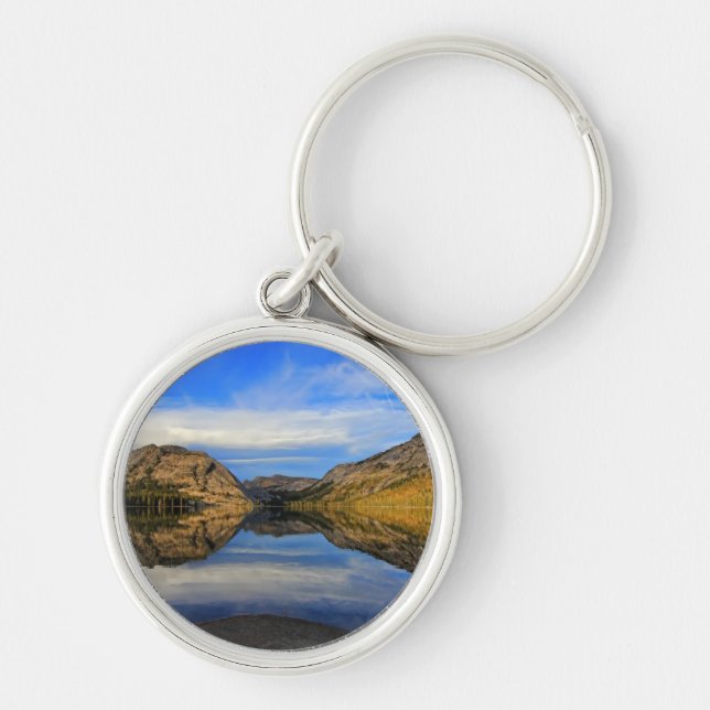 Reflections on Tenaya Lake Key Ring (Front)