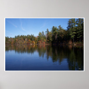 Reflections on the Lake Poster