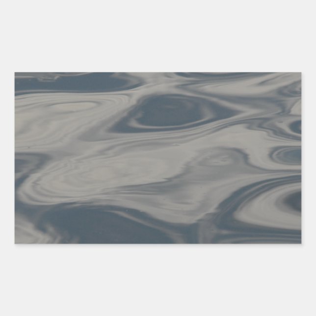 Reflections on Water Rectangular Sticker (Front)