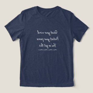 Reflections plus size T-Shirt Tri-Blend Shirt