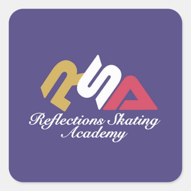 Reflections Skating Academy Sticker Sheets (Front)