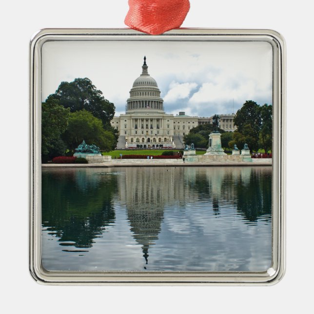 Reflections- US Capitol Metal Tree Decoration (Front)