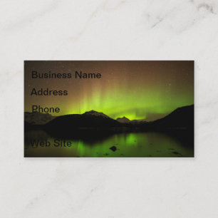 Reflective Aurora Business Card