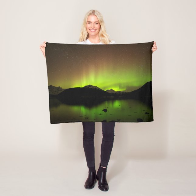 Reflective Aurora Fleece Blanket (In Situ)