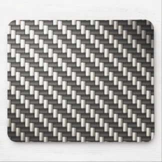 Reflective Carbon Fibre Textured Mouse Mat